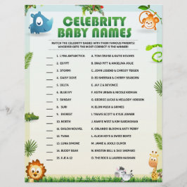 Celebrity Baby Names [Animal Theme] Briefhoofd
