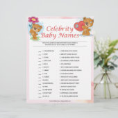 Celebrity Baby Names [Teddy Bears] Briefhoofd (Staand voorkant)