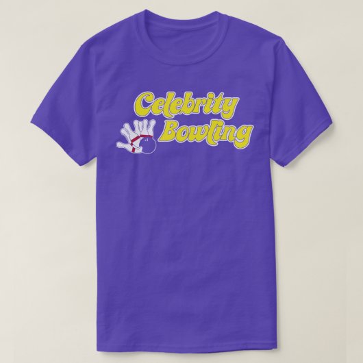Celebrity Bowling T-shirt (Design voorkant)