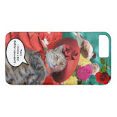 CELEBRITY CAT PRINCESS TATUS, RED PET MET PIGEON Case-Mate iPhone CASE (Achterkant (Horizontaal))