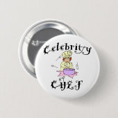 Celebrity Chef Ronde Button 5,7 Cm (Voorkant /achterkant)