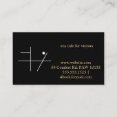 Celebrity Dog Academy Visitekaartje (Achterkant)