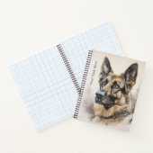 Celebrity German Shepherd  Notitieboek (Binnen)