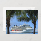 Celebrity Silhouette Cruise naar Paradise Briefkaart (Voorkant / Achterkant)
