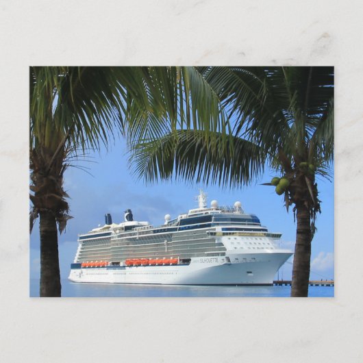 Celebrity Silhouette Cruise naar Paradise Briefkaart (Voorkant)