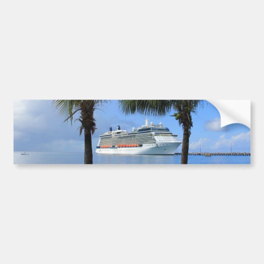 Celebrity Silhouette Cruise naar Paradise Bumpersticker (Voorkant)