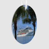 Celebrity Silhouette Cruise naar Paradise Snowflak Ornament (voorkant)