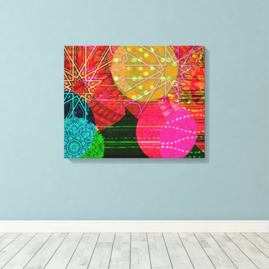 Celebrles Art Canvas Print (Insitu (Houten vloer))
