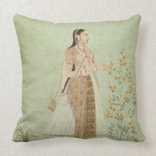Celedon Green Mughal Woman, Sierkussen van de tuin