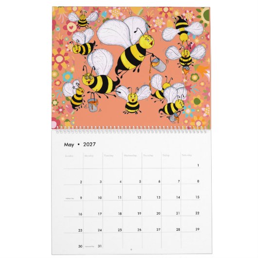 'Celery Charles & Pals' Agenda 2016 Kalender (Mei 2027)