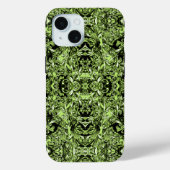 CELERY GREEN ITALIAN BAROQUE PRINT Case-Mate iPhone CASE (Achterkant)