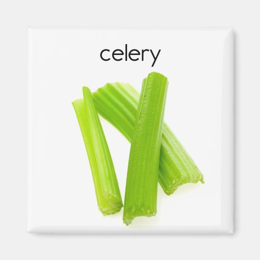 Celery Refkoelkast Magnet (Voorkant)