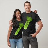 Celery Squad Ironic Saying Leek Vegetable Food T-shirt (Unisex)