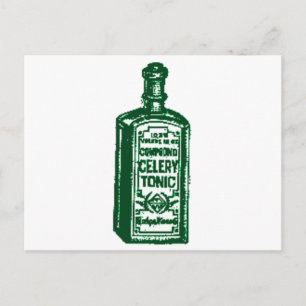Celery Tonic Briefkaart