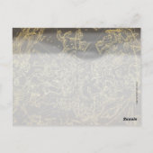 Celesstial Zodiac Briefkaart (Achterkant)