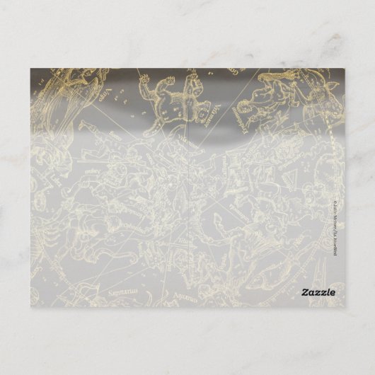 Celesstial Zodiac Briefkaart (Achterkant)