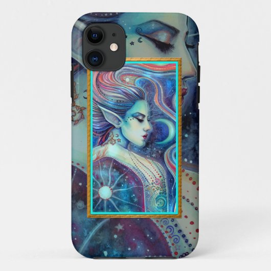 Celesta Faery Fairy Fantasy Art Celestial Case-Mate iPhone Case (Achterkant)
