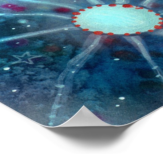 Celesta Fantasy Art Celestial Fairy Poster (Hoek)