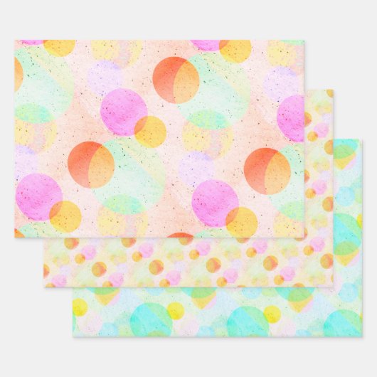Celesta Pastels Inpakpapier Vel (Set)