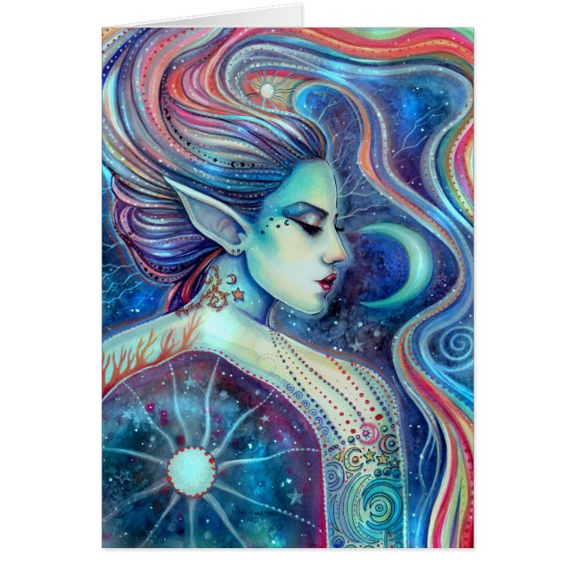 Celesta Surreal Fairy Fantasy Art Celestial (Voorkant)