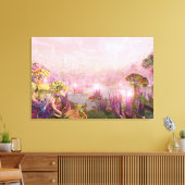 Celestal Lake - door Jurgen Ziewe Canvas Afdruk (Insitu (Woonkamer))