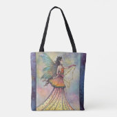 Celestarra Fairy Fantasy Art beroemd gemaakt door  Tote Bag (Achterkant)