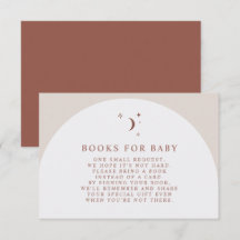 CELESTE Boho Terracotta Boeken voor Baby Insteekka