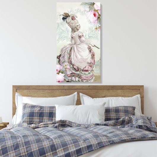 CÉLESTE CANVAS AFDRUK (Insitu (Slaapkamer))