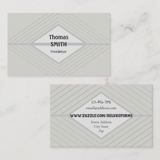 Celeste Diamonds Visitekaartje (Voorkant / Achterkant)