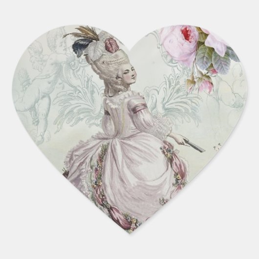 CÉLESTE HART STICKER (Voorkant)