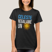 celeste regalame in sol Uruguay T-shirt (Voorkant)