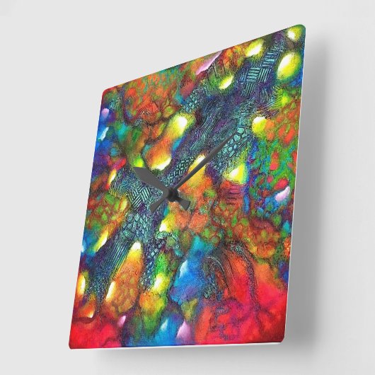 CELESTE VAN Christèle Chabrette Vierkante Klok (Hoek)