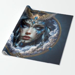 Celestia – Bewaker van de Eindeloze Hemel.  Cadeaupapier