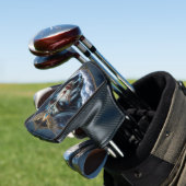 Celestia – Bewaker van de Eindeloze Hemel. Golfheadcover (Insitu)