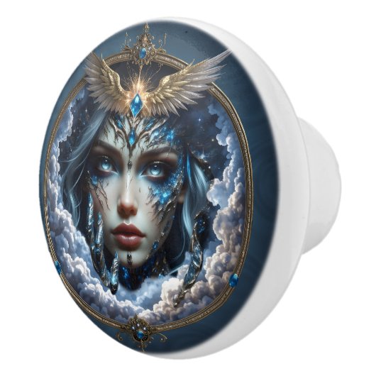 Celestia – Bewaker van de Eindeloze Hemel. Keramische Knop (Rechts)