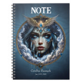 Celestia – Bewaker van de Eindeloze Hemel.  Notitieboek (Voorkant)