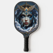 Celestia – Bewaker van de Eindeloze Hemel. Pickleball Paddle (Achterkant)