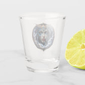 Celestia – Bewaker van de Eindeloze Hemel.  Shot Glas (Achterkant)