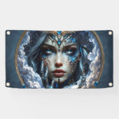 Celestia – Bewaker van de Eindeloze Hemel. Spandoek (Horizontaal)