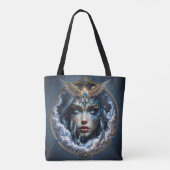 Celestia – Bewaker van de Eindeloze Hemel. Tote Bag (Achterkant)