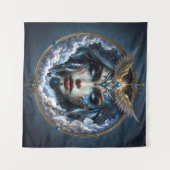 Celestia – Bewaker van de Eindeloze Hemel.  Wandkleed (Voorkant (horizontaal))