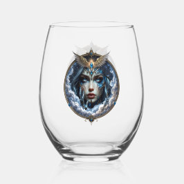 Celestia – Bewaker van de Eindeloze Hemel. Wijnglas Zonder Voet