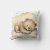 Celestiaal Beer Genderneutraal Kussen (Voorkant)