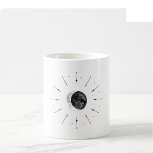 Celestiaalse Waterverf Mok - Mono & Zilver