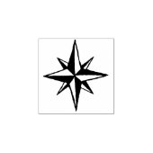 Celestial 8 Branch Star Journaling Scrapbooking Rubberstempel (Afrduk)