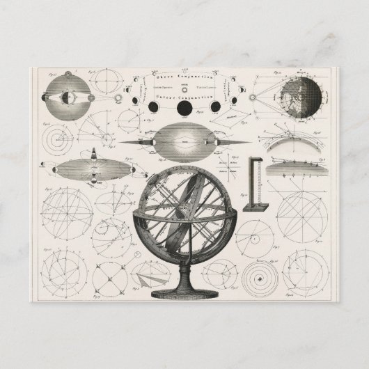 Celestial Alchemist Moon Briefkaart (Voorkant)