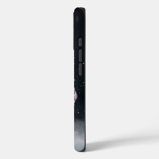 Celestial Amethyst Crystal Phone Case (Achterkant / Links)