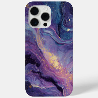 Celestial Amethyst Swirl iPhone 15 Pro Max Hoesje
