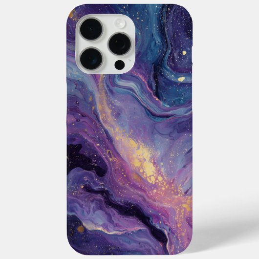 Celestial Amethyst Swirl Case-Mate iPhone Case (Achterkant)