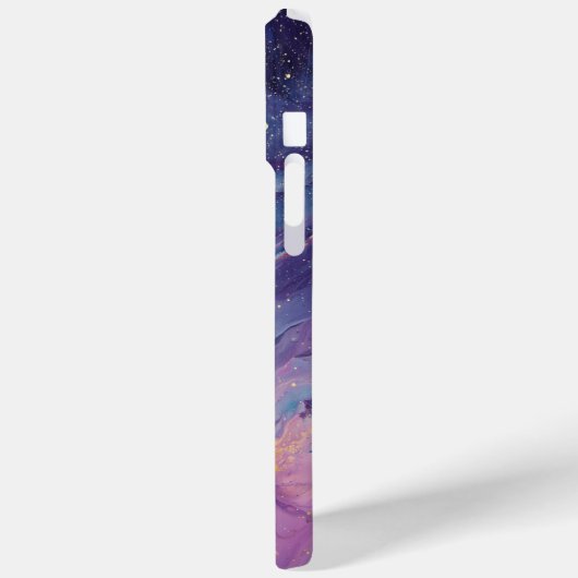 Celestial Amethyst Swirl Case-Mate iPhone Case (Achterkant / Links)